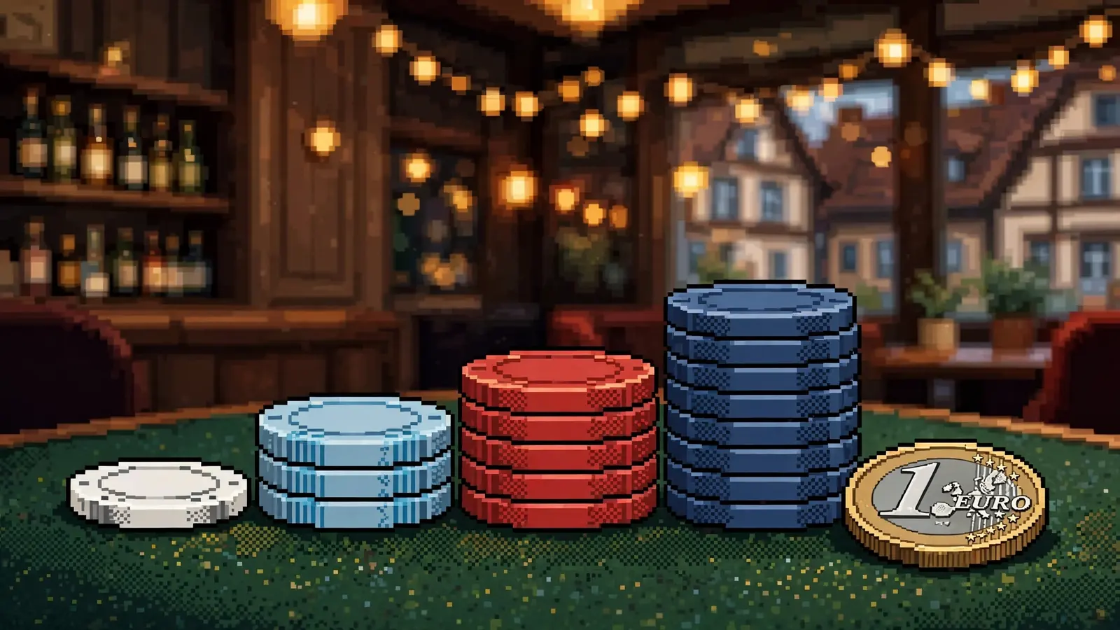 Casino-Spiele mit 1, 5, 10 Cent und 1 Euro Einsatz